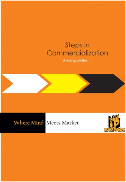 Steps in Commercialization