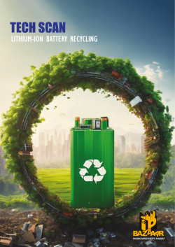 tech scan lithium ion battery recycling