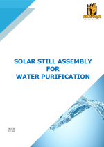 Solar Still Assembly for water purification